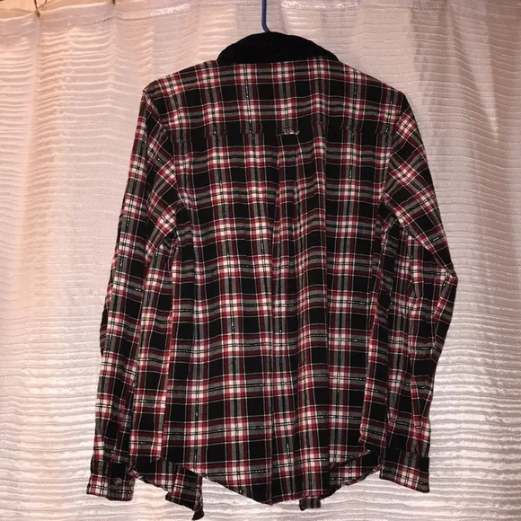 Long sleeve plaid shirt - Picture 5 of 5